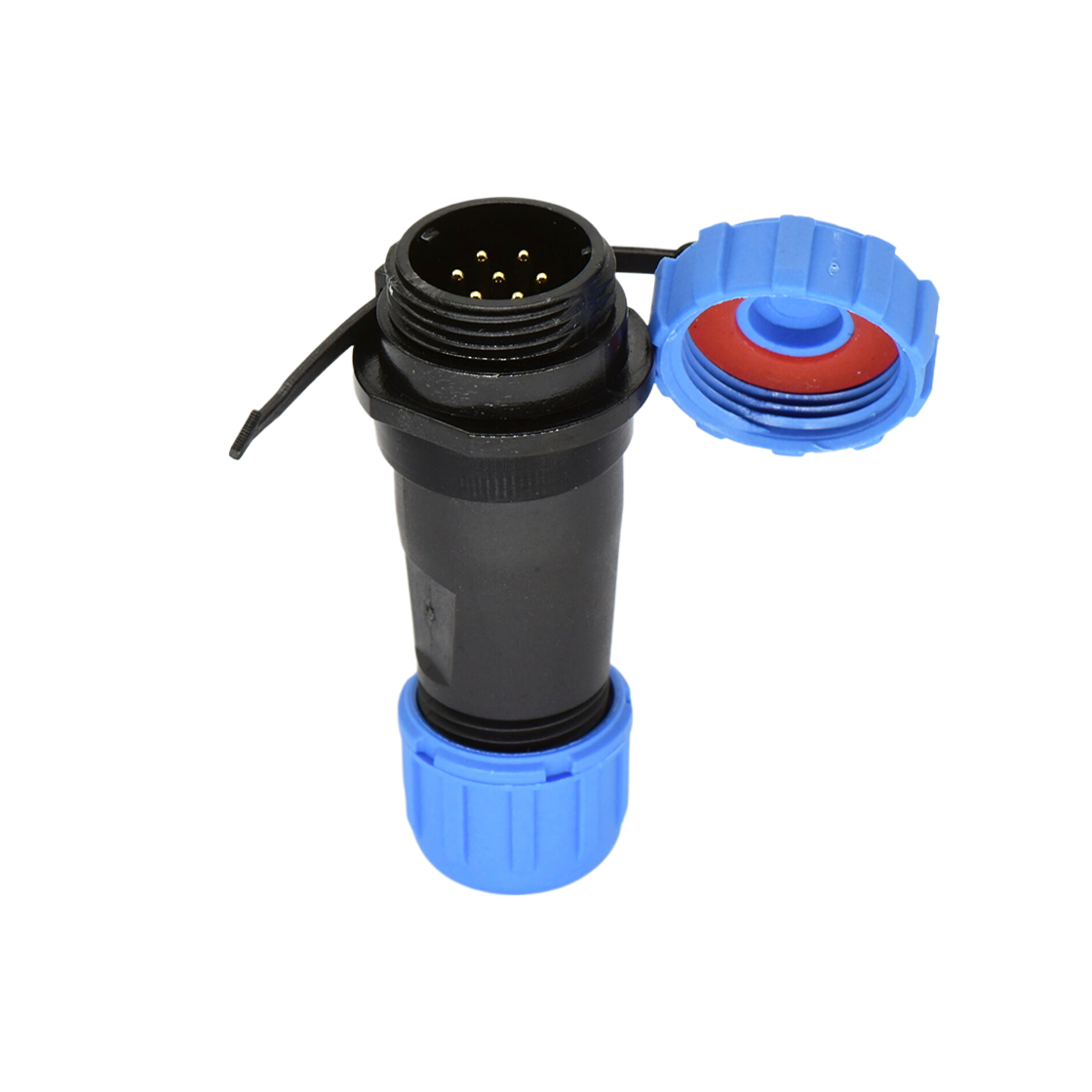 DP13系列 航空插头 7芯电缆对接公插座 电缆直径4-6.5mm