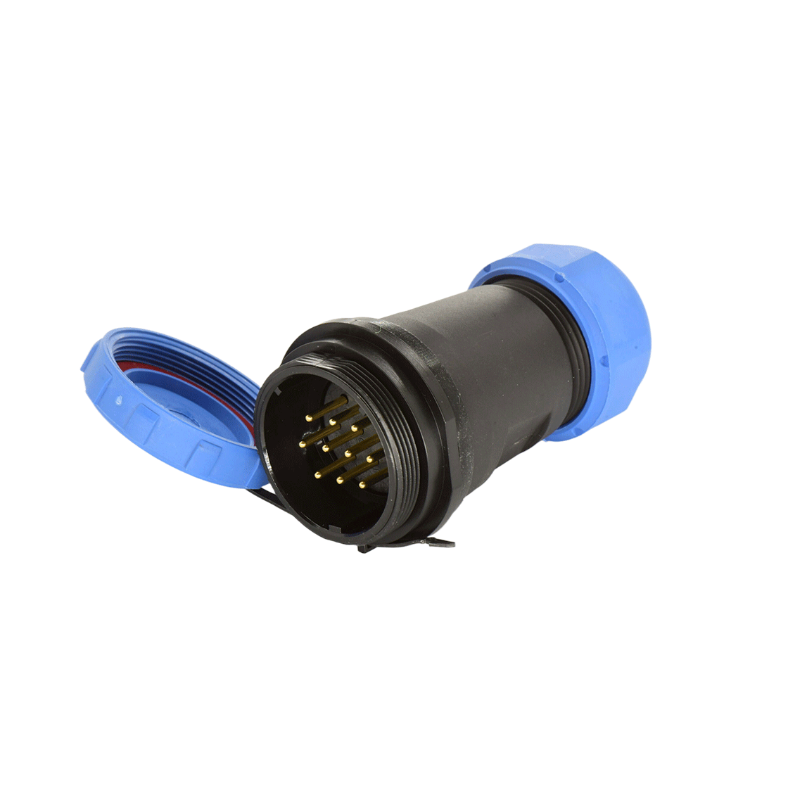 DP29系列 圆形航空插头 10B芯电缆对接公插座 电缆直径13-16mm