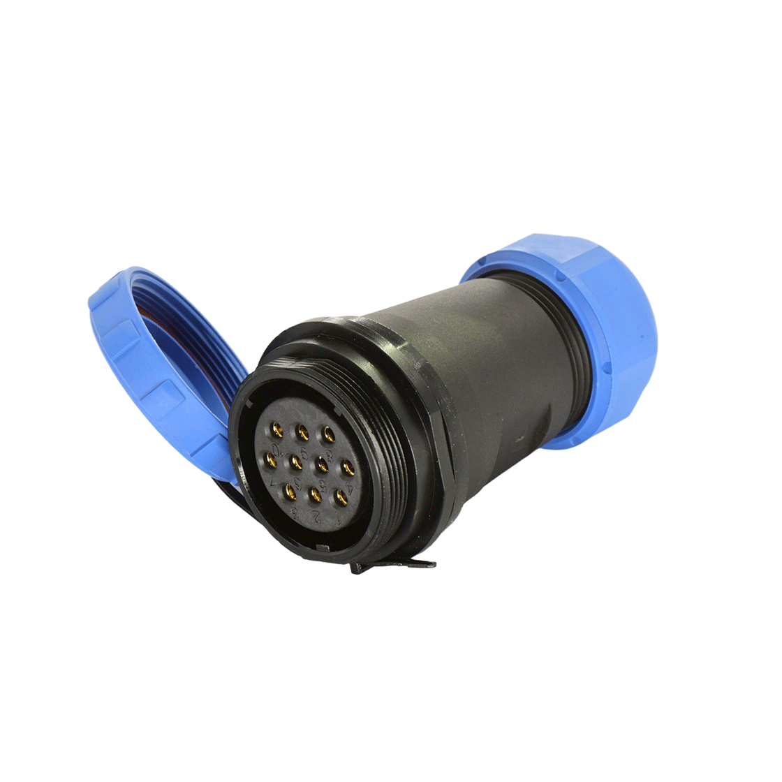 DP29系列 圆形航空插头 10芯电缆对接母插座 电缆直径13-16mm