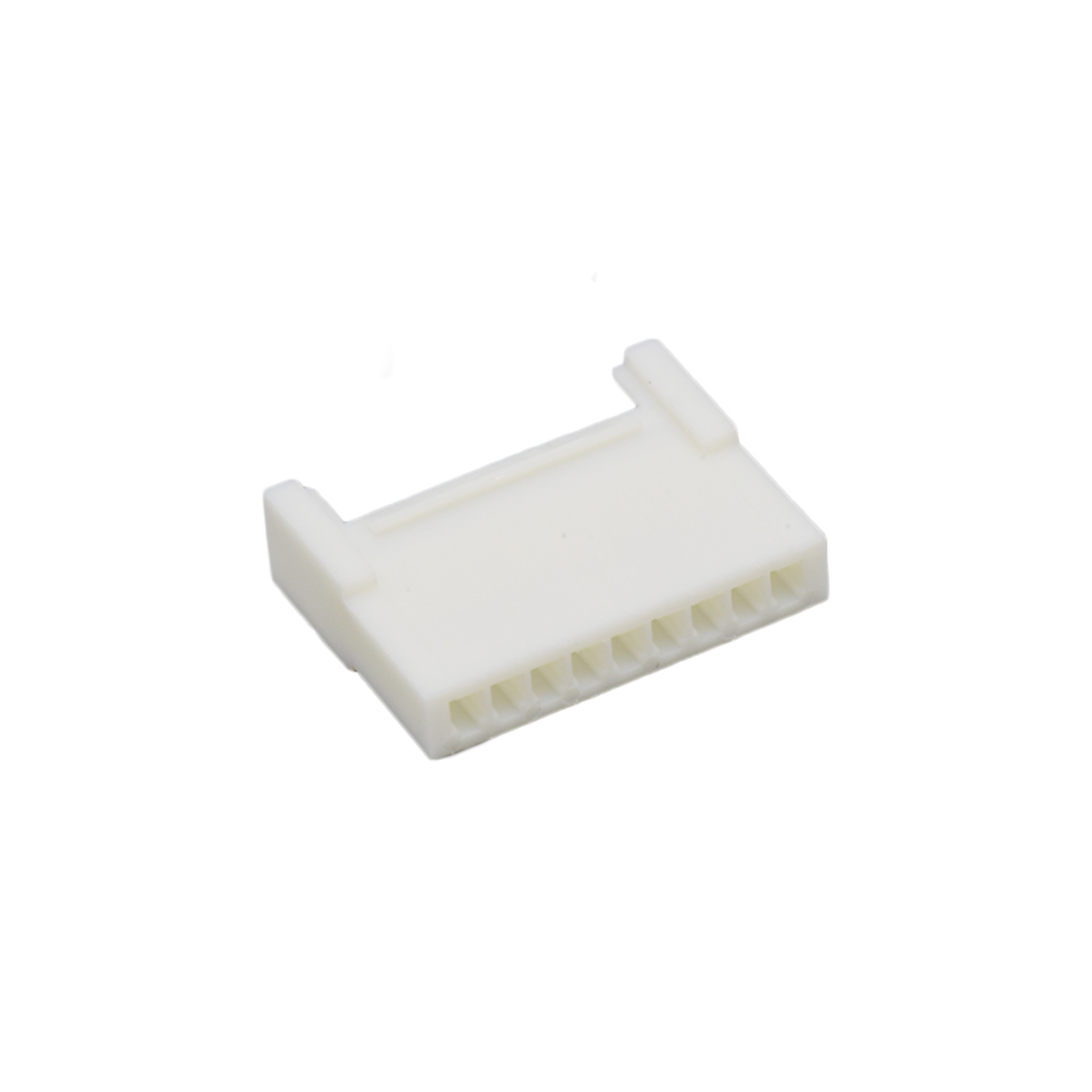 Pitch 2.00mm 单排带扣
Female Housing PA66无卤 9pin 本色