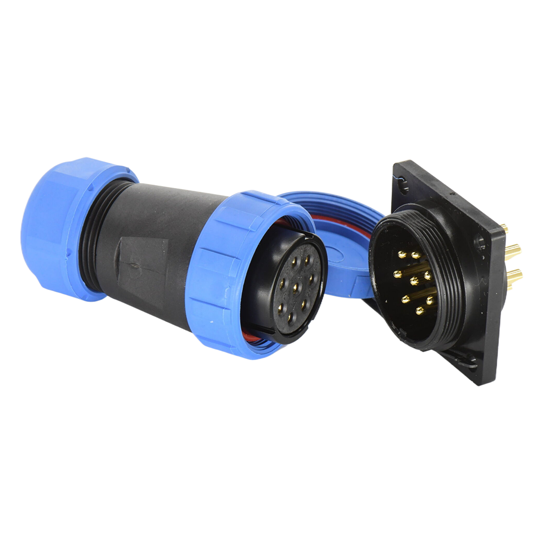 DP29-8P母插头方形法兰插座1.png