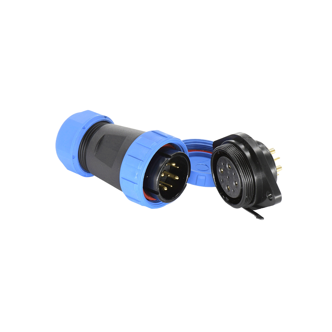 DP29-9P公插头两孔法兰插座1.png
