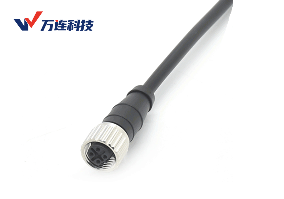 工业灯具防水接头怎么选？万连科技M12系列适配潮湿场景核心需求