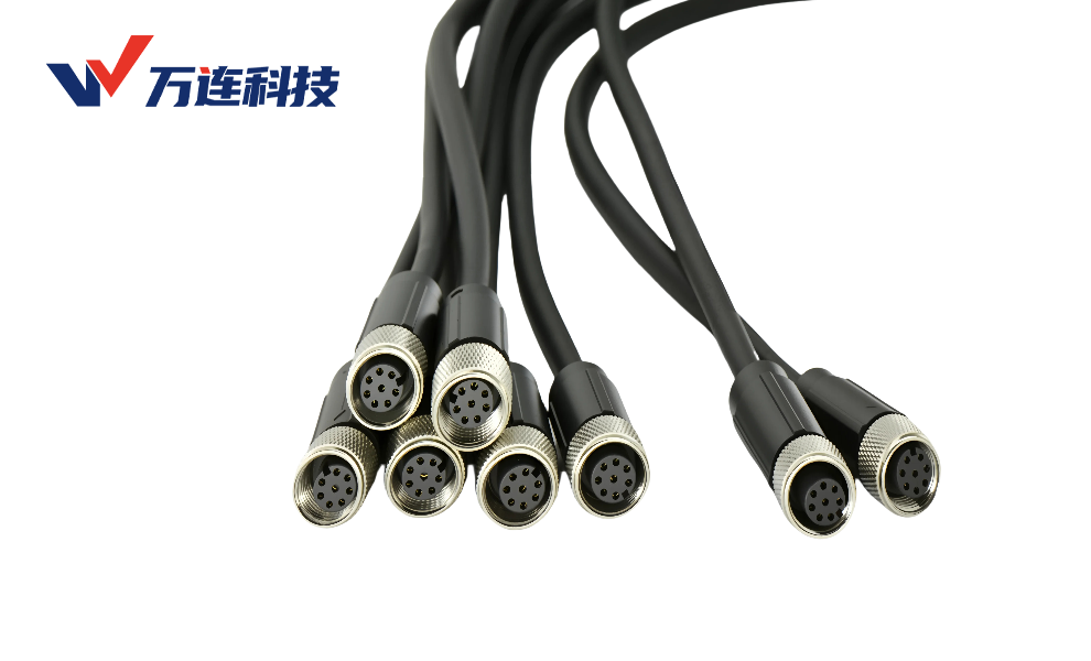 M12注塑成型线束：构建工业4.0长效稳定的核心连接基石