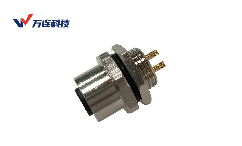 螺纹总松动怎么办？M12后锁面板式连接器抗得住