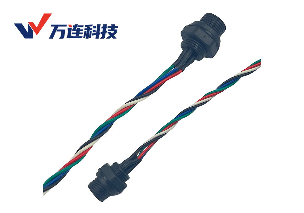 低接触电阻M12接头 工业线束信号传输优化方案