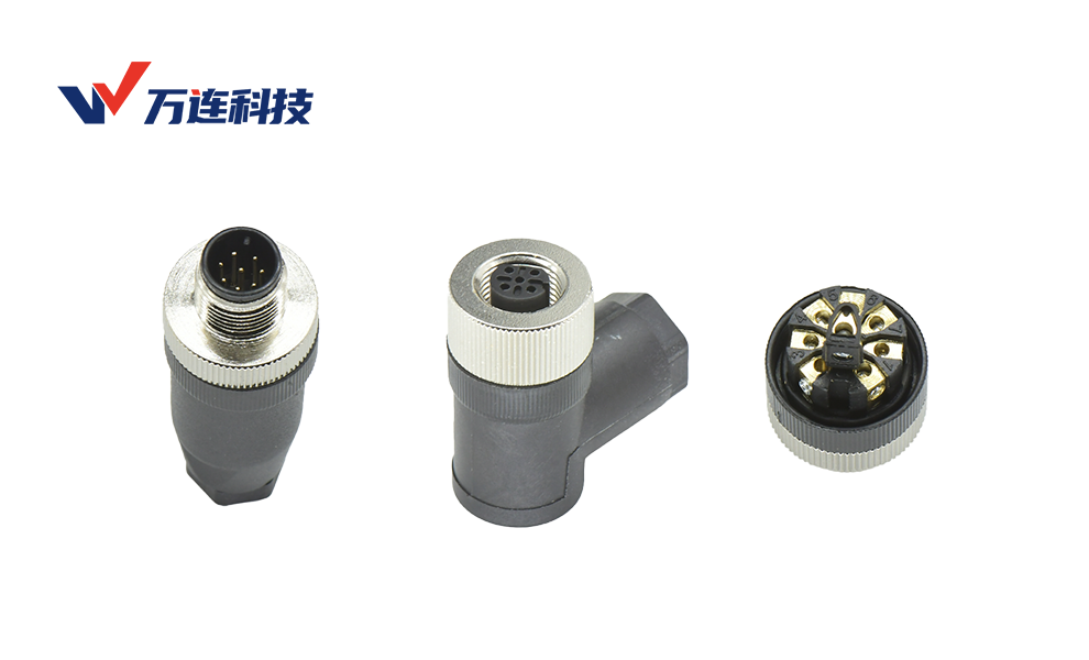 万连科技M12组装式连接器：模块化高可靠工业连接解决方案