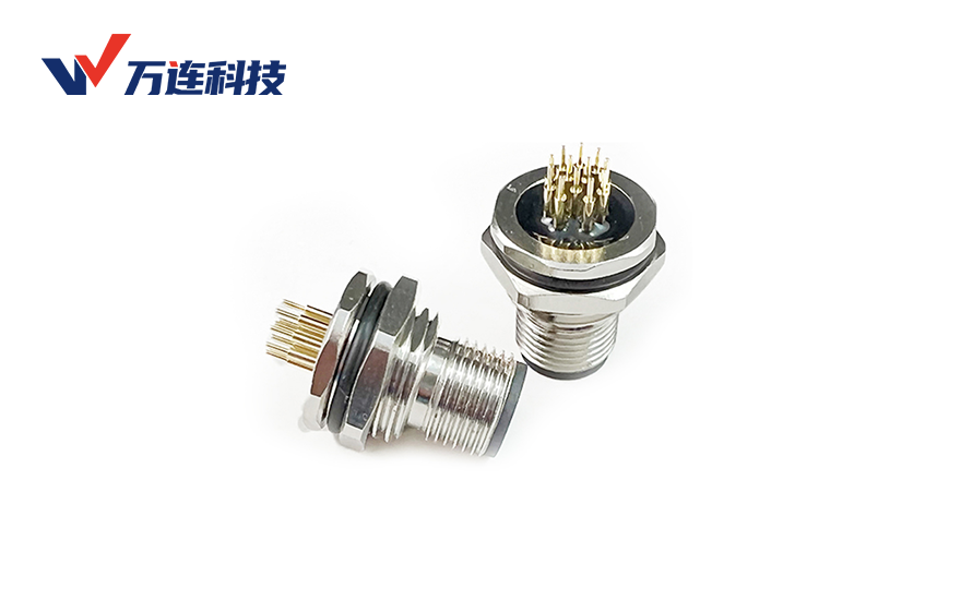 M12连接器电镀层选型指南：低阻、防腐、耐磨精准适配