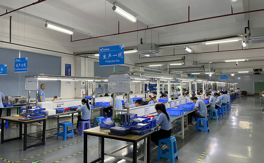 万连科技快换线生产车间