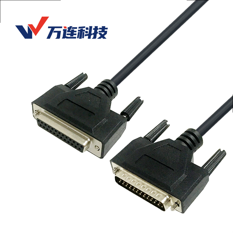 D-sub 线束选型指南：DB9/DB15/DB25 公头母头怎么选？