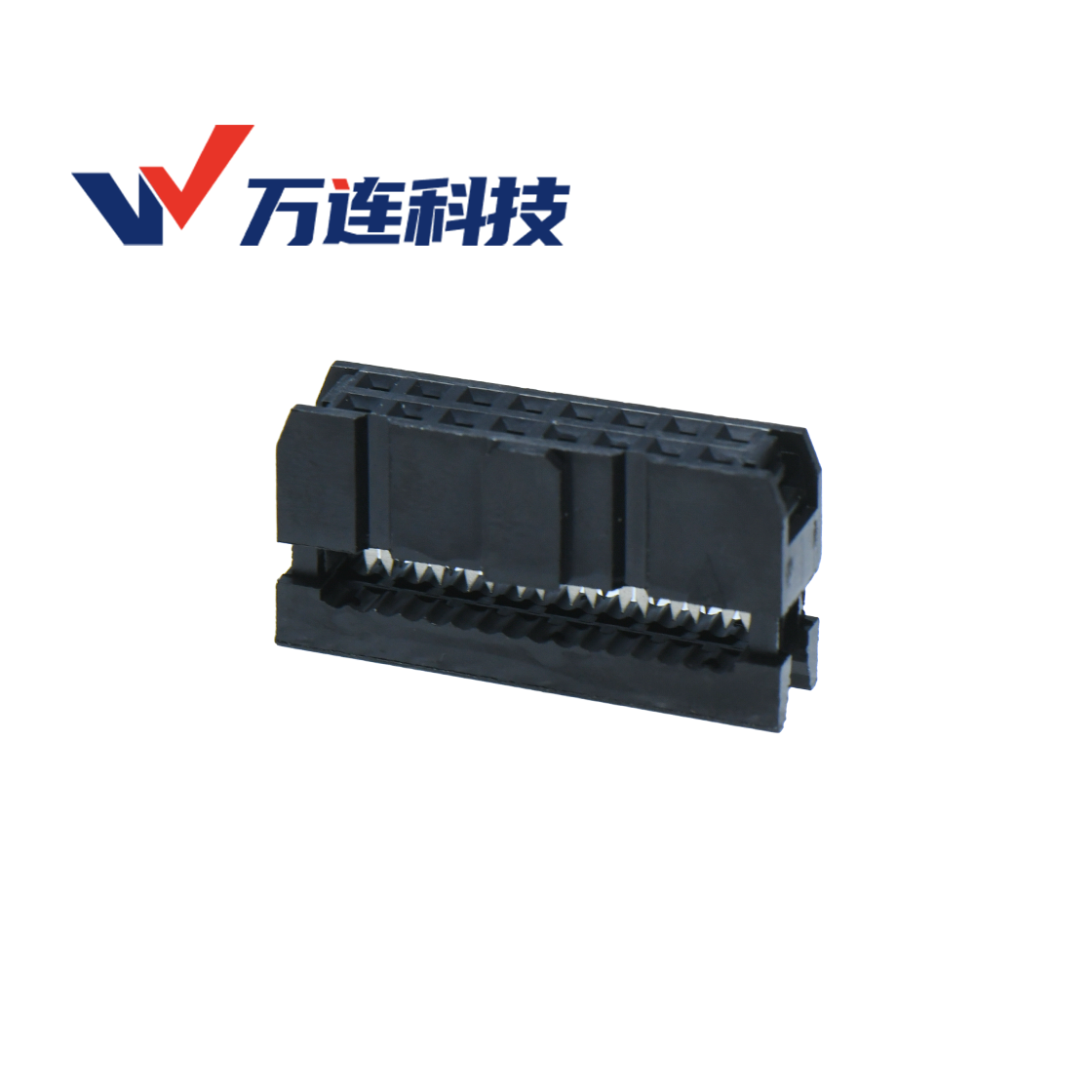 万连针座与 IDC 用于伺服驱动器控制板互连方案